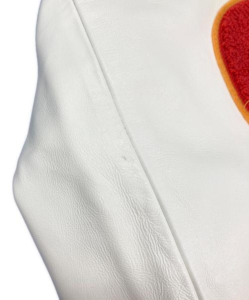 RADIO EVA（ラヂオエヴァ）RADIO EVA (ラヂオエヴァ) EVANGELION BASEBALL JACKET ブルー サイズ:Lの古着・服飾アイテム
