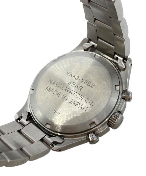 NAVAL WATCH LOWERCASE（ナバルウォッチ プロデュースド バイ ロウワーケース）NAVAL WATCH LOWERCASE (ナバルウォッチ プロデュースド バイ ロウワーケース) 腕時計 ホワイトの古着・服飾アイテム