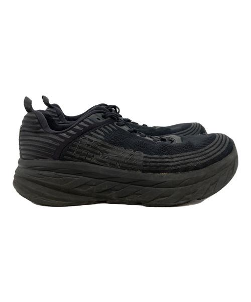 HOKAONEONE（ホカオネオネ）HOKAONEONE (ホカオネオネ) ローカットスニーカー ブラック サイズ:27.5の古着・服飾アイテム