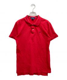 POLO RALPH LAUREN（ポロ・ラルフローレン）の古着「半袖ポロシャツ」｜レッド