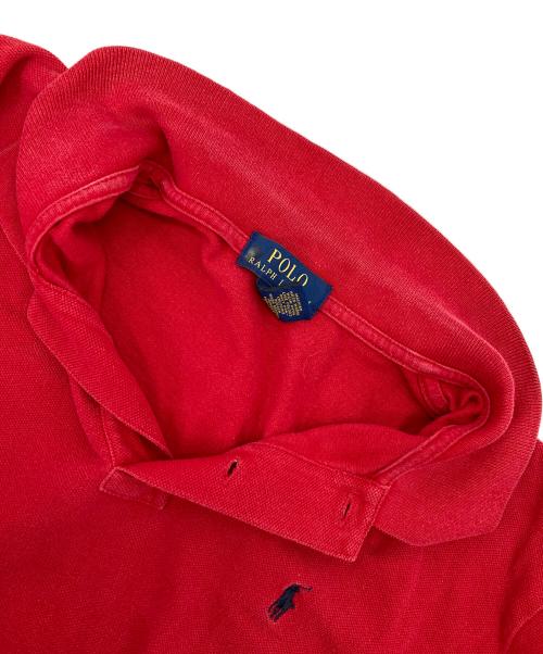 POLO RALPH LAUREN（ポロ・ラルフローレン）POLO RALPH LAUREN (ポロ・ラルフローレン) 半袖ポロシャツ レッド サイズ:XLの古着・服飾アイテム