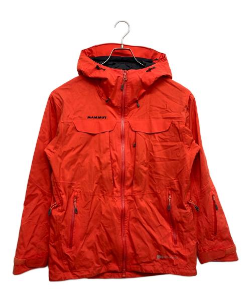 MAMMUT（マムート）MAMMUT (マムート) side flip jacket レッド サイズ:Mの古着・服飾アイテム