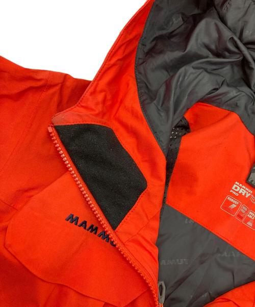 MAMMUT（マムート）MAMMUT (マムート) side flip jacket レッド サイズ:Mの古着・服飾アイテム