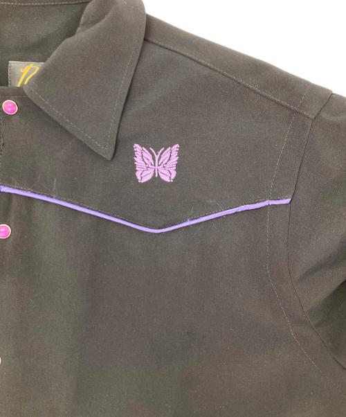 Needles（ニードルズ）Needles (ニードルズ) パイピングカウボーイジャケット ブラック サイズ:Mの古着・服飾アイテム