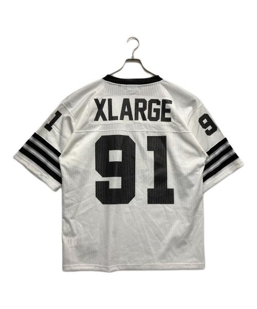X-LARGE（エクストララージ）X-LARGE (エクストララージ) ゲームシャツ ホワイト サイズ:XLの古着・服飾アイテム