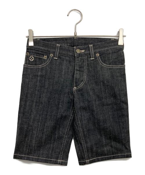 LOUIS VUITTON（ルイ ヴィトン）LOUIS VUITTON (ルイ ヴィトン) デニムハーフパンツ ブラック サイズ:34の古着・服飾アイテム