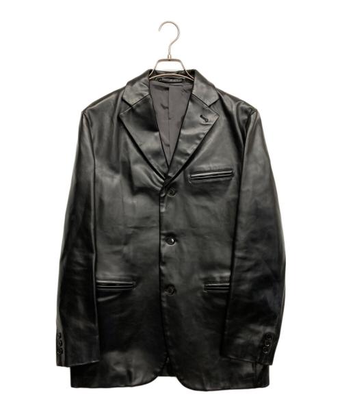 im product（アイムプロダクト）im product (アイムプロダクト) アーカイヴテーラードホースレザージャケット ブラック サイズ:Lの古着・服飾アイテム