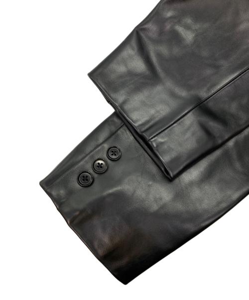 im product（アイムプロダクト）im product (アイムプロダクト) アーカイヴテーラードホースレザージャケット ブラック サイズ:Lの古着・服飾アイテム