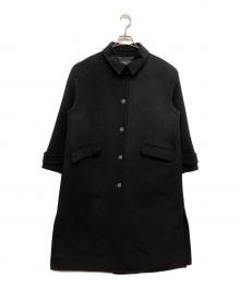 23区（ニジュウサンク）の古着「MANTECOPureリバー ロングコート」｜ブラック