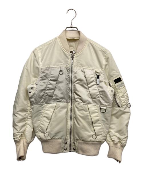 DIESEL（ディーゼル）DIESEL (ディーゼル) リバーシブルジャケット アイボリー サイズ:XXSの古着・服飾アイテム