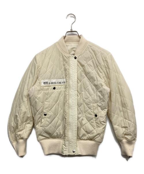 DIESEL（ディーゼル）DIESEL (ディーゼル) リバーシブルジャケット アイボリー サイズ:XXSの古着・服飾アイテム