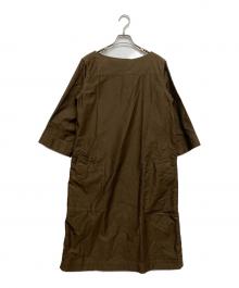 MHL（エムエイチエル）の古着「LIGHT COTTON MOLESKINワンピース」｜ブラウン