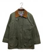 LAKELINEレイクライン）の古着「オイルドジャケット」｜グリーン
