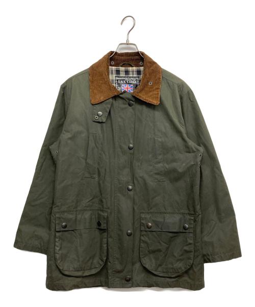 LAKELINE（レイクライン）LAKELINE (レイクライン) オイルドジャケット グリーン サイズ:タグ切れの古着・服飾アイテム
