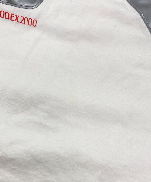 ISSEY MIYAKE（イッセイミヤケ）ISSEY MIYAKE (イッセイミヤケ) ROBODEX2000Tシャツ ホワイト サイズ:Lの古着・服飾アイテム