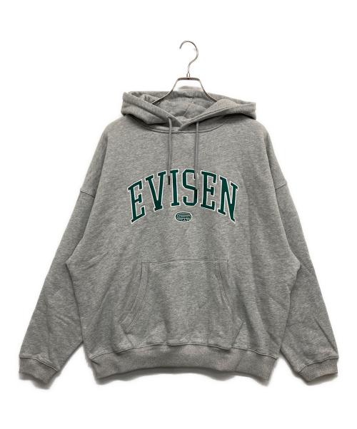 EVISEN（エビセン）EVISEN (エビセン) 刺繍ロゴパーカー グレー サイズ:Lの古着・服飾アイテム