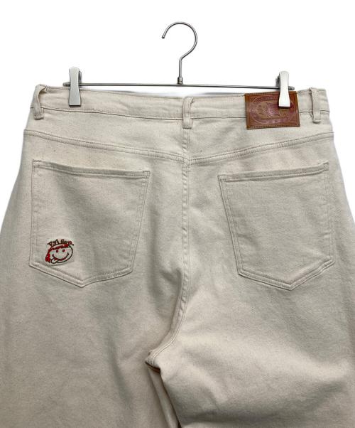 EVISEN（エビセン）EVISEN (エビセン) EYE FIRE JEANS PANTS アイボリー サイズ:XLの古着・服飾アイテム