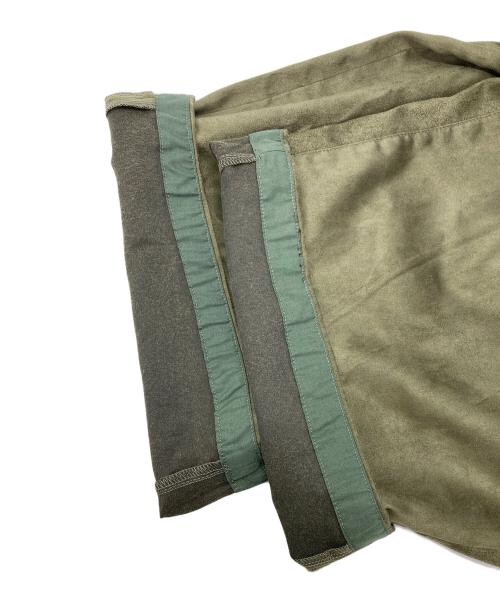 TIGHTBOOTH PRODUCTIONtsya（タイトブース プロダクション）TIGHTBOOTH PRODUCTIONtsya (タイトブース プロダクション) SUEDE BAGGY PANTS カーキ サイズ:Lの古着・服飾アイテム