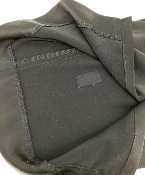 DEPAREILLE（デパリエ）DEPAREILLE (デパリエ) サテンギャザーパンツ ブラック サイズ:36の古着・服飾アイテム