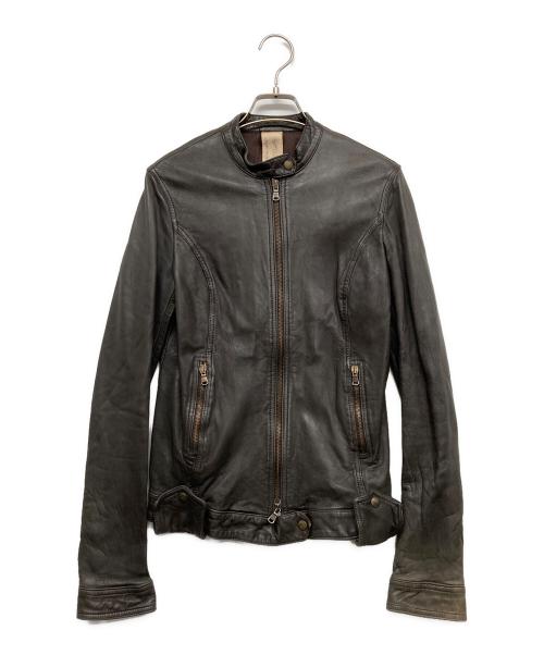 VERA PELLE（ベラペレ）VERA PELLE (ベラペレ) レザージャケット ブラック サイズ:40の古着・服飾アイテム