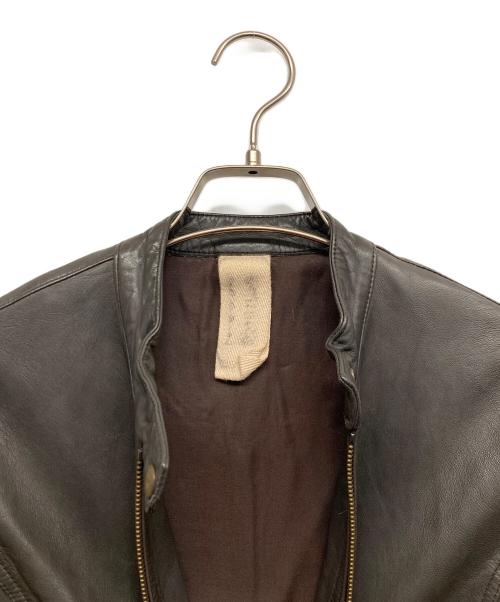 VERA PELLE（ベラペレ）VERA PELLE (ベラペレ) レザージャケット ブラック サイズ:40の古着・服飾アイテム