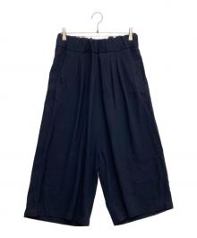 NO CONTROL AIR（ノーコントロールエアー）の古着「サルエルタックパンツ」｜ネイビー