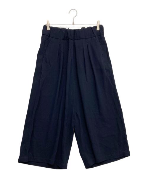 NO CONTROL AIR（ノーコントロールエアー）no control air (ノーコントロールエアー) サルエルタックパンツ ネイビー サイズ:Sの古着・服飾アイテム