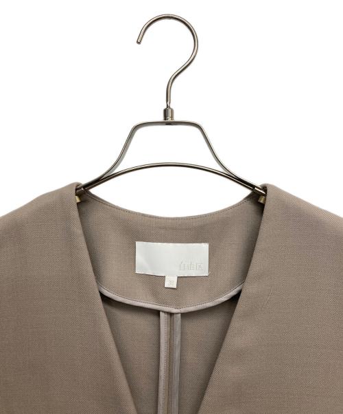 自由区（ジユウク）自由区 (ジユウク) ロングジレ ピンク サイズ:36の古着・服飾アイテム