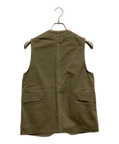 POST O'ALLS（ポストオーバーオールズ）POST O'ALLS (ポストオーバーオールズ) ベスト グリーン サイズ:XSの古着・服飾アイテム