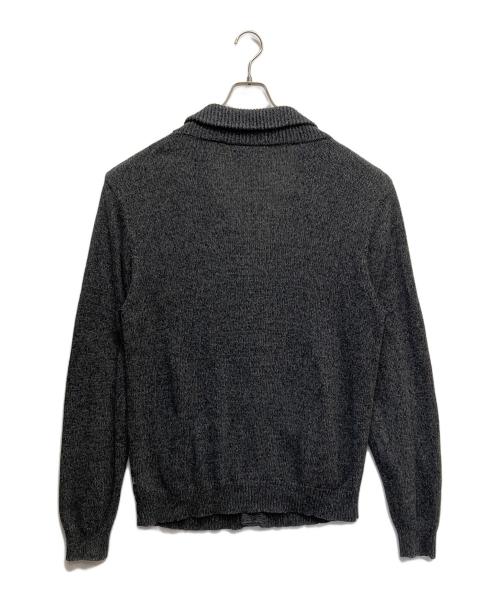 CHAPS（チャップス）CHAPS (チャップス) ショールカラーカーディガン グレー サイズ:Lの古着・服飾アイテム