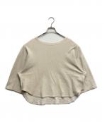 BEARDSLEYビアズリー）の古着「スポンジパイルビッグTee」｜ベージュ