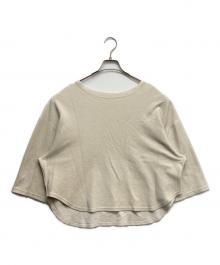 BEARDSLEY（ビアズリー）の古着「スポンジパイルビッグTee」｜ベージュ