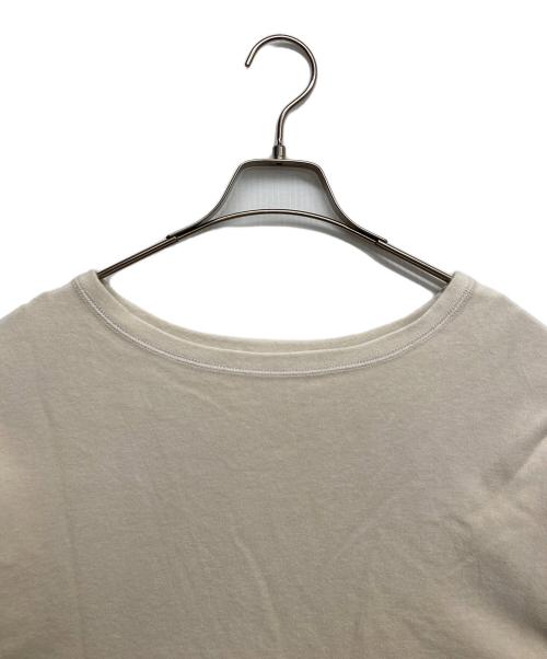 BEARDSLEY（ビアズリー）BEARDSLEY (ビアズリー) スポンジパイルビッグTee ベージュ サイズ:Fの古着・服飾アイテム