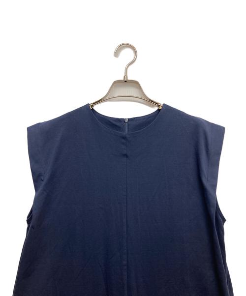 Whim Gazette（ウィムガゼット）Whim Gazette (ウィムガゼット) ショルダータックジャンプスーツ ネイビー サイズ:Fの古着・服飾アイテム