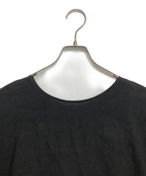 BEARDSLEY（ビアズリー）BEARDSLEY (ビアズリー) パール2WAYブラウス ブラック サイズ:Fの古着・服飾アイテム