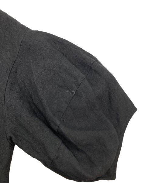BEARDSLEY（ビアズリー）BEARDSLEY (ビアズリー) パール2WAYブラウス ブラック サイズ:Fの古着・服飾アイテム