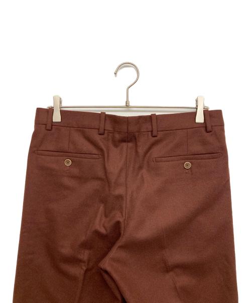 BERNARD ZINS（ベルナール ザンス）BERNARD ZINS (ベルナール ザンス) ウールパンツ ブラウン サイズ:FR40の古着・服飾アイテム