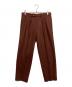 BERNARD ZINS（ベルナール ザンス）の古着「ウールパンツ」｜ブラウン