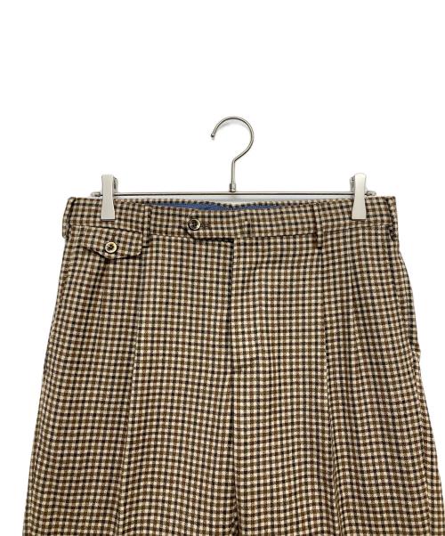 PT TORINO（ピーティートリノ）PT TORINO (ピーティートリノ) ウールパンツ ブラウン サイズ:48の古着・服飾アイテム
