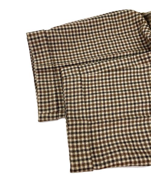 PT TORINO（ピーティートリノ）PT TORINO (ピーティートリノ) ウールパンツ ブラウン サイズ:48の古着・服飾アイテム