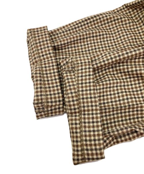 PT TORINO（ピーティートリノ）PT TORINO (ピーティートリノ) ウールパンツ ブラウン サイズ:48の古着・服飾アイテム