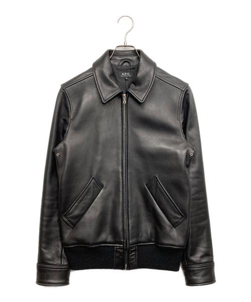 A.P.C.（アーペーセー）A.P.C. (アーペーセー) モトブルゾン ブラック サイズ:XSの古着・服飾アイテム