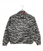 SUPREMEシュプリーム）の古着「Moleskin Work Jacket Zebra」｜ホワイト×ブラック