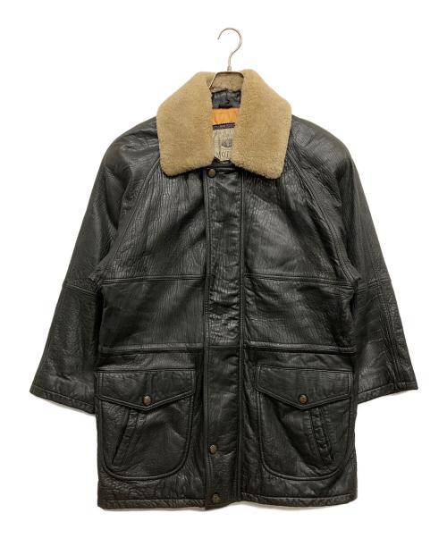 HARAJUKU MOTHER（ハラジュクマザー）HARAJUKU MOTHER (ハラジュクマザー) レザージャケット ブラック サイズ:Lの古着・服飾アイテム