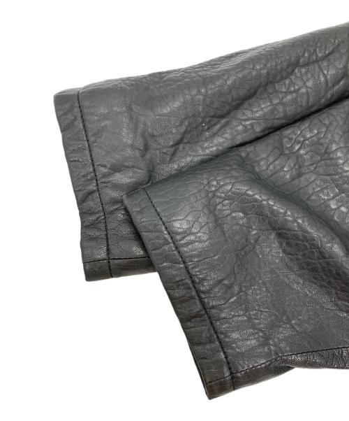 HARAJUKU MOTHER（ハラジュクマザー）HARAJUKU MOTHER (ハラジュクマザー) レザージャケット ブラック サイズ:Lの古着・服飾アイテム