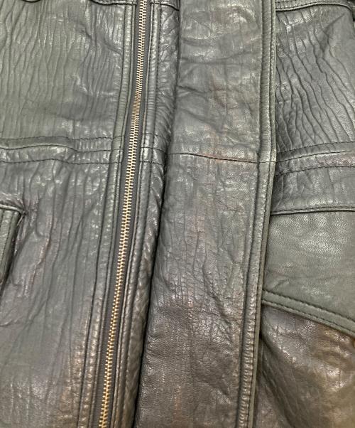 HARAJUKU MOTHER（ハラジュクマザー）HARAJUKU MOTHER (ハラジュクマザー) レザージャケット ブラック サイズ:Lの古着・服飾アイテム