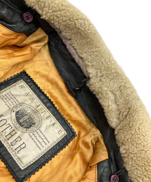 HARAJUKU MOTHER（ハラジュクマザー）HARAJUKU MOTHER (ハラジュクマザー) レザージャケット ブラック サイズ:Lの古着・服飾アイテム