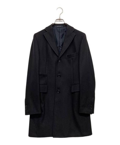 TAGLIATORE（タリアトーレ）TAGLIATORE (タリアトーレ) ミディ丈 チェスターコート ネイビー サイズ:44の古着・服飾アイテム