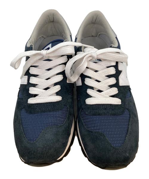 NEW BALANCE（ニューバランス）NEW BALANCE (ニューバランス) ローカットスニーカー ネイビー サイズ:26.5の古着・服飾アイテム