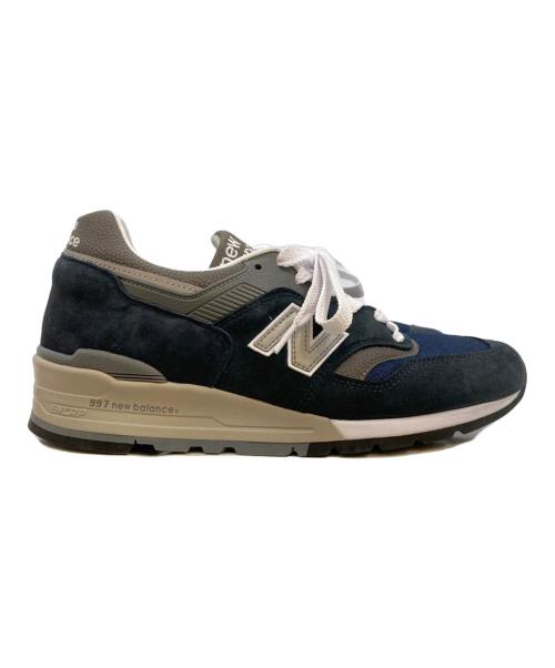 NEW BALANCE（ニューバランス）NEW BALANCE (ニューバランス) ローカットスニーカー ネイビー サイズ:26.5の古着・服飾アイテム